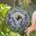 Tiffany Stained Glass Bumblebee Pollinating Lavender Floral Mosaic Home Decor Gift Stained Glass Suncatcher - 2