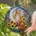 Fox Crescent Moon Sunflowers Celestial Floral Landscape - Wildlife Nature Lover Home Decor Gift Stained Glass Suncatcher - 2