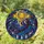 Sun Face Crescent Moon Galaxy Stardust Nebulae Moon Phases Crystal Prism - Home Decor Gift Stained Glass Suncatcher - 1