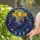 Sun Face Crescent Moon Galaxy Stardust Nebulae Moon Phases Crystal Prism - Home Decor Gift Stained Glass Suncatcher - 2