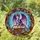 Purple Dragon Ancient Spellbook Stacked Books - Home Decor Gift for Fantasy Lovers Stained Glass Suncatcher - 1