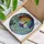 Tree of Life Rainbow Canopy Dreamcatcher Feather - Home Decor Gift for Crystal Lover Stained Glass Suncatcher - 3
