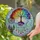 Tree of Life Rainbow Canopy Dreamcatcher Feather - Home Decor Gift for Crystal Lover Stained Glass Suncatcher - 2
