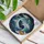 Black Cat Crescent Moon Celestial - Home Decor Gift for Cat Lover Stained Glass Suncatcher - 3