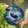 Black Cat Crescent Moon Celestial - Home Decor Gift for Cat Lover Stained Glass Suncatcher - 2