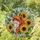 Majestic Fox Profile Three Sunflowers - Home Decor Gift for Wildlife Lovers Stained Glass Suncatcher - 1
