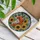Majestic Fox Profile Three Sunflowers - Home Decor Gift for Wildlife Lovers Stained Glass Suncatcher - 3