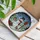 Snowman Winter Wonderland Bird Poinsettia - Christmas Holiday Home Decor Gift Stained Glass Suncatcher - 3