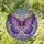 Butterfly Variegated Tiffany Glass Mosaic - Display Home Decor Gift for Butterfly Lovers Stained Glass Suncatcher - 1