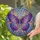 Butterfly Variegated Tiffany Glass Mosaic - Display Home Decor Gift for Butterfly Lovers Stained Glass Suncatcher - 2