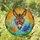 Fluffy Brown Donkey Sunglasses Fish Tiffany Glass Jewel Tones - Home Decor Gift Stained Glass Suncatcher - 1