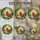 Red Cardinal Bird Green Leaves Landscape - Wildlife Lover Home Decor Gift Stained Glass Suncatcher - 4