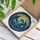 Dragon Embrace Tiffany Stained Glass Cosmic Nebula - Fantasy Home Decor Gift Stained Glass Suncatcher - 3