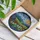 Stained Glass Spring Landscape Wildflowers Mountains Sun - Nature Lover Gift Stained Glass Suncatcher - 3