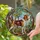 Stately Hound Dog Stained Glass Landscape - Dog Lover Home Decor Gift for Pet Owners Stained Glass Suncatcher - 2