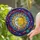 Golden Sun Crescent Moon Stars Planetary Gem Accents Cosmic Sky - Home Decor Gift Stained Glass Suncatcher - 2
