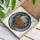 Day Night Crescent Moon Spread Winged Phoenix Leafy Vines - Celestial Home Decor Stained Glass Suncatcher - 3