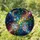 Heart Teardrop Crystal Prisms Golden Crescent Moon Cosmic Nebulae - Celestial Home Decor Gift Stained Glass Suncatcher - 1
