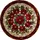 Stained Glass Poinsettia Flowers Mosaic - Intricate Christmas Holiday Home Decor Gift Stained Glass Suncatcher - 5
