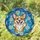 Glowing Translucent Tiffany Glass Corgi Dog Daisy Flowers - Corgi Lover Gift Stained Glass Suncatcher - 1