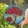 Blooming Tree Hibiscus Floral Bouquet Mosaic Sky - Home Decor Gift Stained Glass Suncatcher - 2