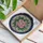 Tiffany Glass Layered Roses Green Leaves Swirling Mosaic - Home Decor Gift Stained Glass Suncatcher - 3