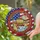 250 Years 1776-2026 Statue of Liberty Eagle Flag - USA 250th Anniversary Independence Day Stained Glass Suncatcher - 2