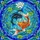 Yin Yang Koi Fish Lotus Water Lily Aquatic - Home Decor Gift for Pond Lover Stained Glass Suncatcher - 5
