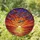 Five Geese Flying Sunset Landscape Wildlife Lover Home Decor Gift Stained Glass Suncatcher - 1