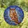 Great Horned Owl Tree Branch Leaves Berries Mosaic Sky - Wildlife Lover Home Decor Gift Stained Glass Suncatcher - 1