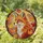 Fox Autumn Leaves Stained Glass Tiffany Style - Home Decor Gift for Wildlife Lover Stained Glass Suncatcher - 1