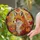 Fox Autumn Leaves Stained Glass Tiffany Style - Home Decor Gift for Wildlife Lover Stained Glass Suncatcher - 2