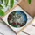 Majestic White Horse Red Jewel Bridle Roses Hills Sky - Home Decor Gift Stained Glass Suncatcher - 3