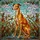 Seated Greyhound Whippet Dog Scenic Mosaic - Dog Lover Home Decor Gift for Pet Parents Stained Glass Suncatcher - 5