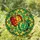 Stained Glass Apples Green Leaves Geometric Organic Mosaic Lead Lines - Home Decor Gift Stained Glass Suncatcher - 1