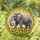 African Elephant Sunflowers - Wildlife Lover Home Decor Gift for Elephant Lover Stained Glass Suncatcher - 1