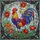 Majestic Rooster Stained Glass Floral Farmhouse Home Decor Gift for Farm Lover Stained Glass Suncatcher - 5