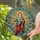 Child Jesus Sacred Heart Starburst Halo - Spiritual Home Decor Gift for Believers Stained Glass Suncatcher - 2