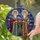 Crowned Kings Gift Box Starry Night - Christmas Holiday Religious Home Decor Stained Glass Suncatcher - 2