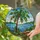 Stained Glass Palm Tree Lush Foliage Tropical Ocean Mosaic - Home Decor Gift Stained Glass Suncatcher - 2