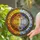 Tiffany Glass Golden Silver Dragons Yin Yang Circle Frame - Fantasy Home Decor Gift Stained Glass Suncatcher - 2