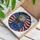 Bald Eagle American Flag Edge-to-Edge Mosaic - Independence Day Home Decor Gift for Veterans Stained Glass Suncatcher - 3