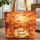 Autumn Maple Oak Leaf Wreath Forest - Everyday Carry Gift Quilted Tote Bag - 1