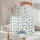 Bluebonnet Floral Wreath Personalized Name - Everyday Carry Gift for Her Quilted Tote Bag - 5