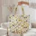 Butterflies Botanical Flowers Leaves Medallion Everyday Carry Gift for Butterfly Lover Quilted Tote Bag - 5