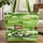 Golf Course Landscape Golf Cart Flag - Everyday Carry Gift for Golfer Quilted Tote Bag - 1