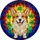 Pembroke Welsh Corgi Clover Stained Glass - Pet Lover Home Decor Gift for Dog Owners Stained Glass Suncatcher - 5