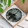 Black Cat Soaring Birds Winter Cityscape - Everyday Home Decor for Cat Lovers Stained Glass Suncatcher - 3
