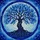 Majestic Gnarled Tree of Life Stained Glass Mosaic Blue Sky Home Decor Gift Stained Glass Suncatcher - 5
