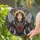 Angelic Figure with Wings Golden Halo Stained Glass - Home Decor Gift for Angel Lovers Stained Glass Suncatcher - 2